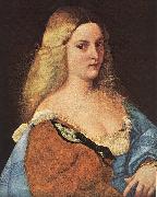 TIZIANO Vecellio Violante (La Bella Gatta) ar painting